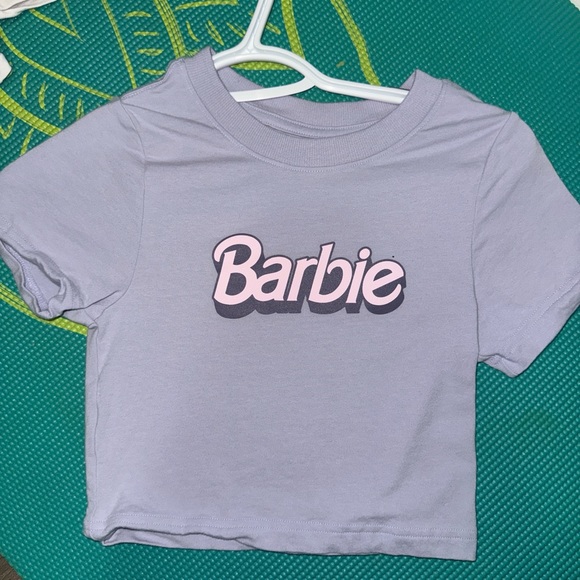 PacSun Tops - barbie baby tee crop top x small from pacsun
